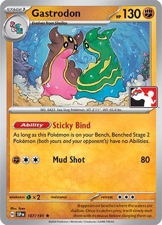 Surging Sparks Gastrodon [Prize-Pack] Pokémon card